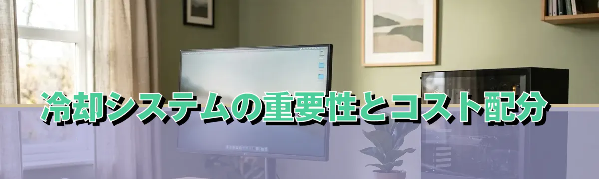 冷却システムの重要性とコスト配分