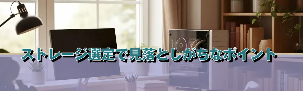 ストレージ選定で見落としがちなポイント