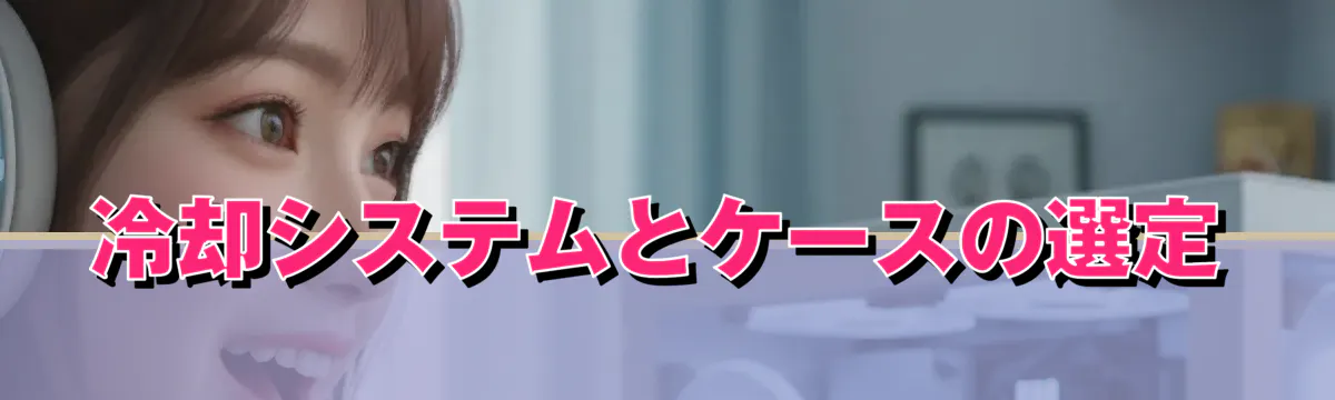 冷却システムとケースの選定