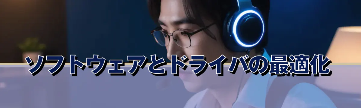 ソフトウェアとドライバの最適化