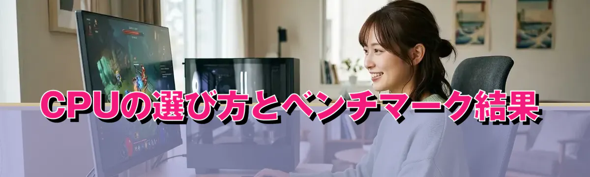 CPUの選び方とベンチマーク結果