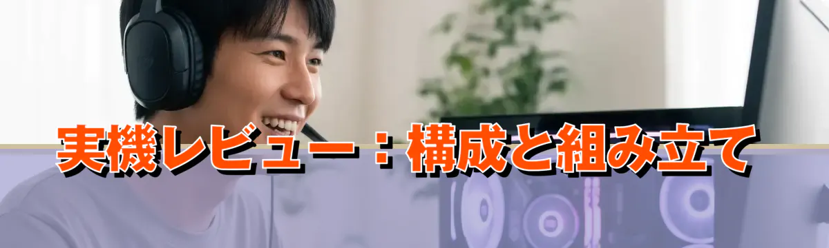 実機レビュー:構成と組み立て