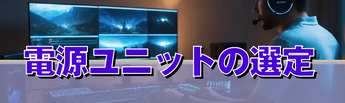 電源ユニットの選定