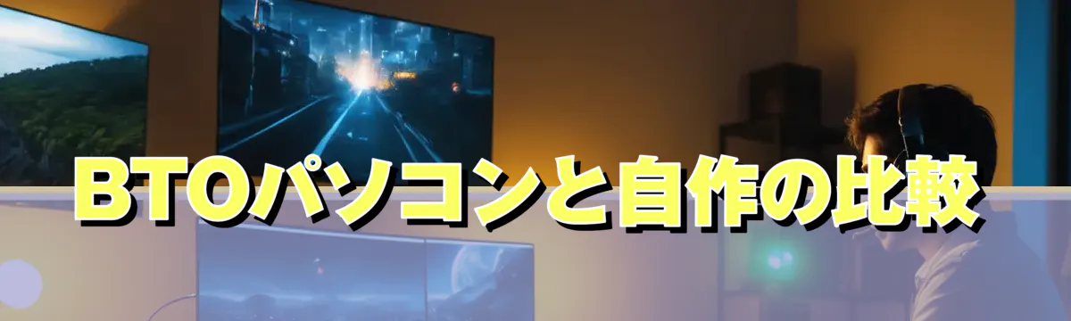 BTOパソコンと自作の比較