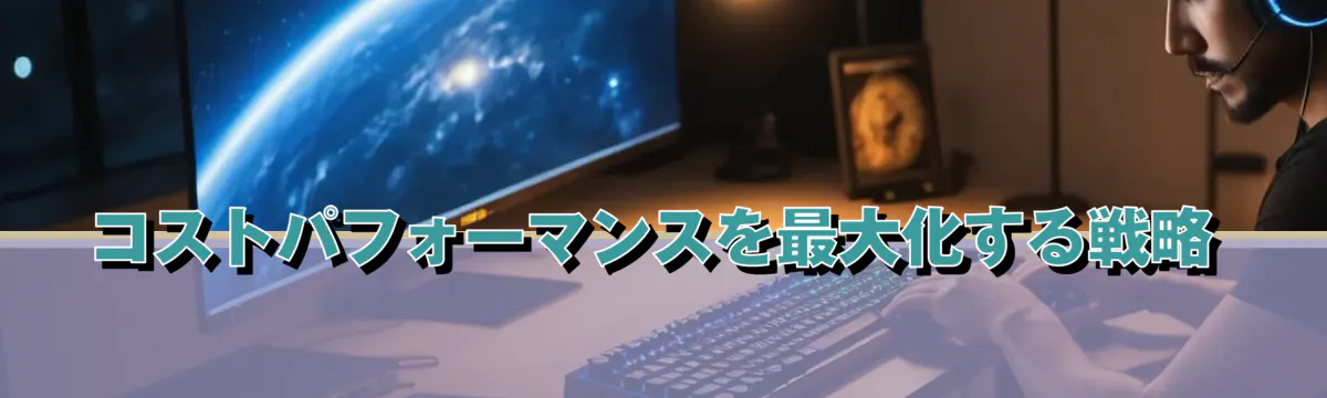 コストパフォーマンスを最大化する戦略