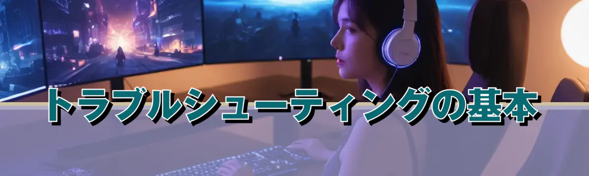 トラブルシューティングの基本