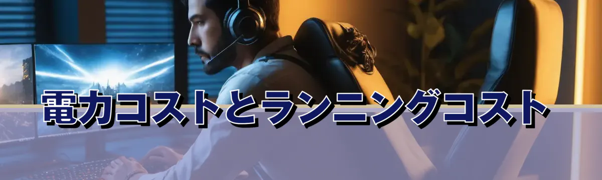 電力コストとランニングコスト