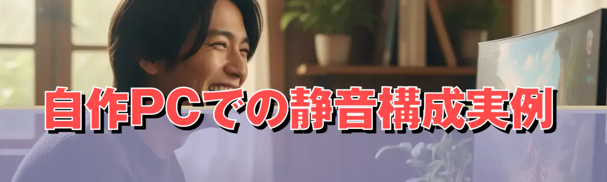 自作PCでの静音構成実例