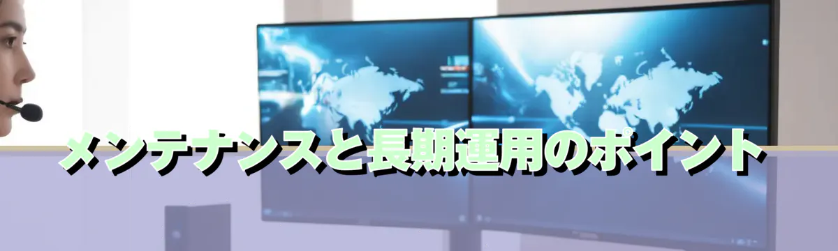 メンテナンスと長期運用のポイント