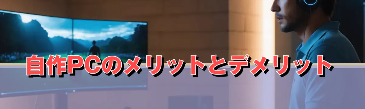 自作PCのメリットとデメリット