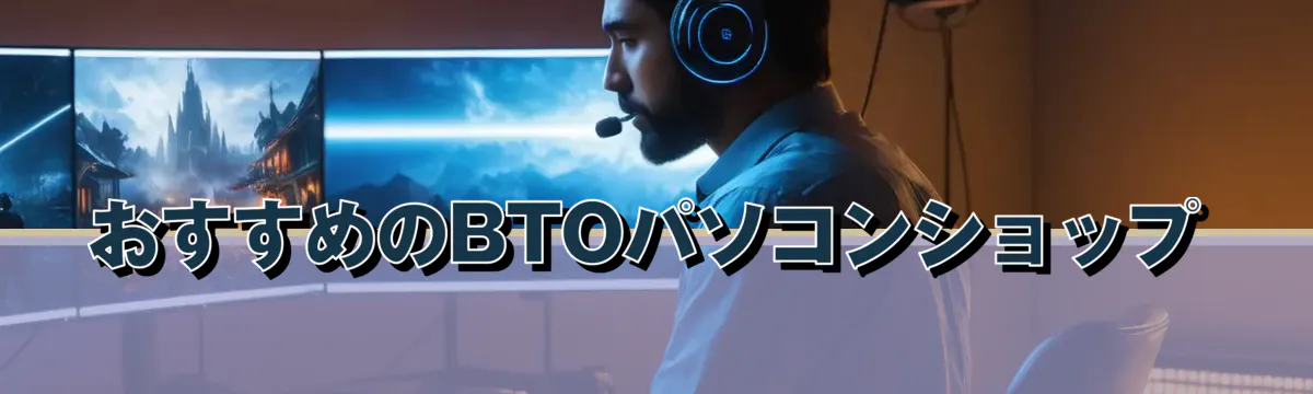 おすすめのBTOパソコンショップ