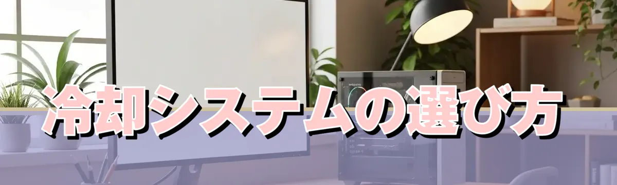冷却システムの選び方