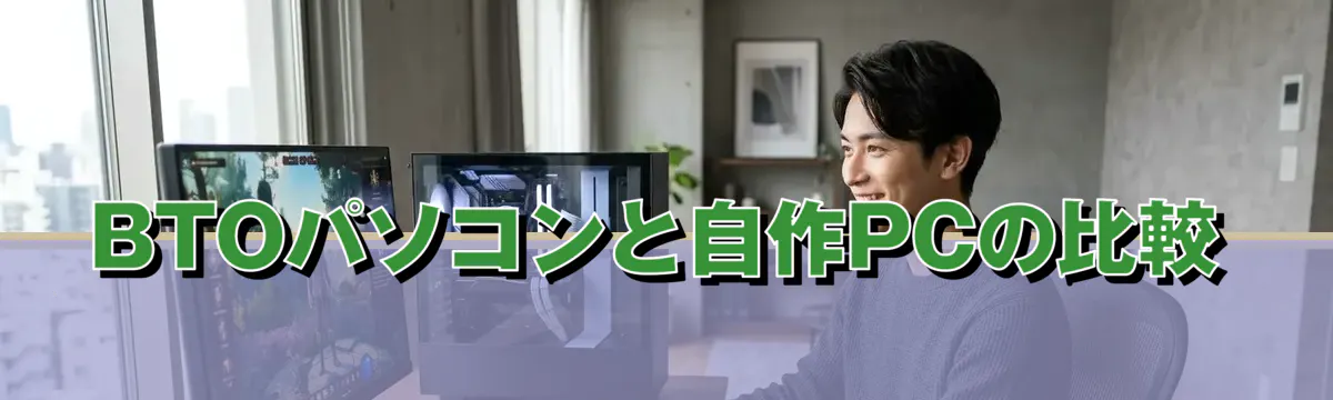 BTOパソコンと自作PCの比較