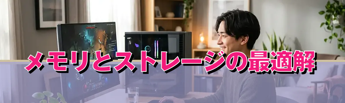 メモリとストレージの最適解