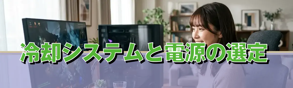 冷却システムと電源の選定