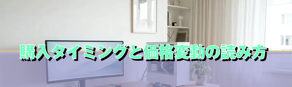 購入タイミングと価格変動の読み方