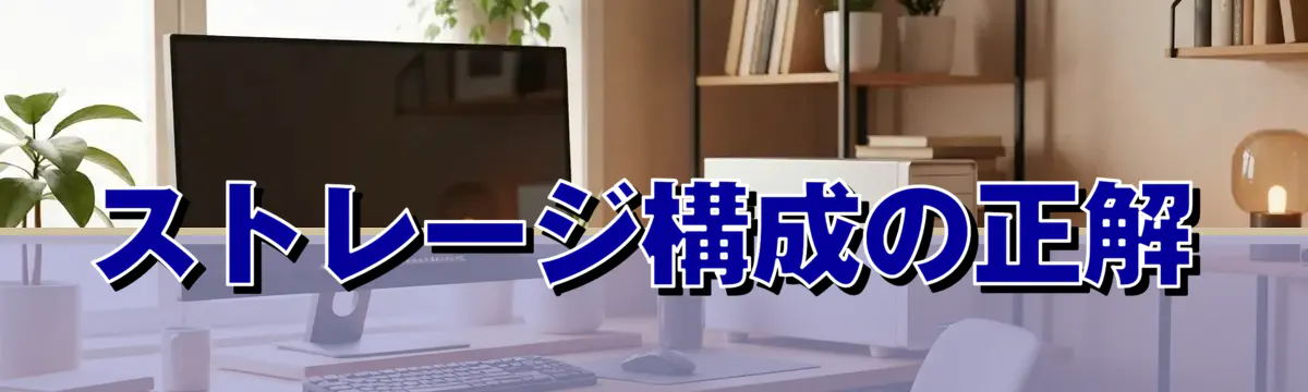 ストレージ構成の正解