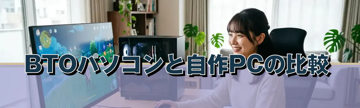 BTOパソコンと自作PCの比較