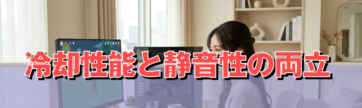 冷却性能と静音性の両立