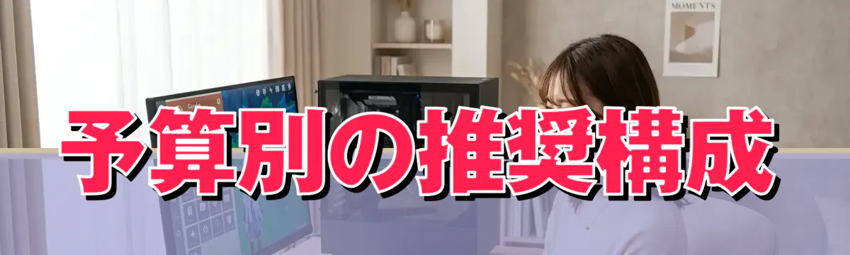 予算別の推奨構成