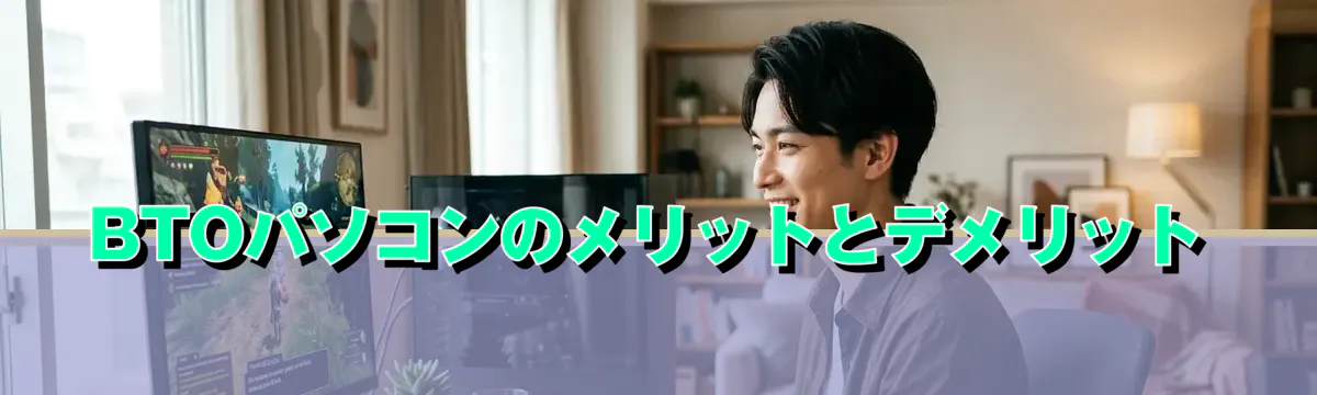 BTOパソコンのメリットとデメリット