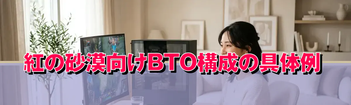 紅の砂漠向けBTO構成の具体例