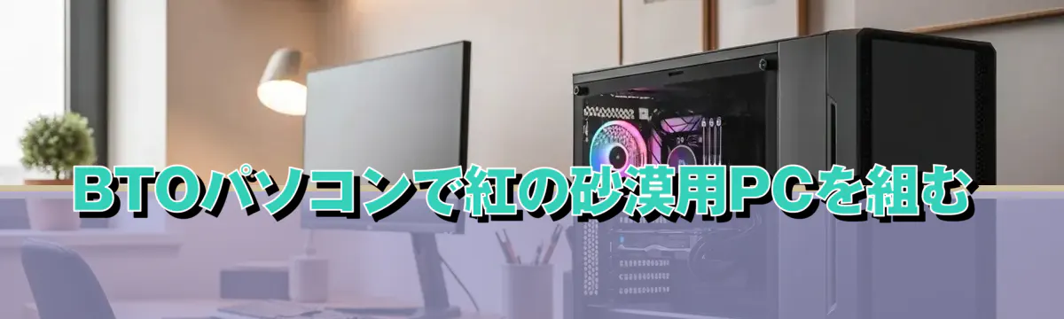 BTOパソコンで紅の砂漠用PCを組む